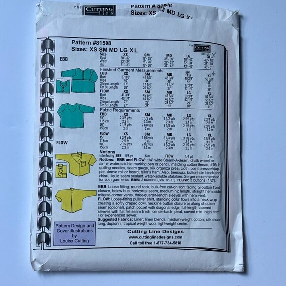 The Cutting Line Designs, Ebb & Flow Pattern 81508 - Picture 2 of 2